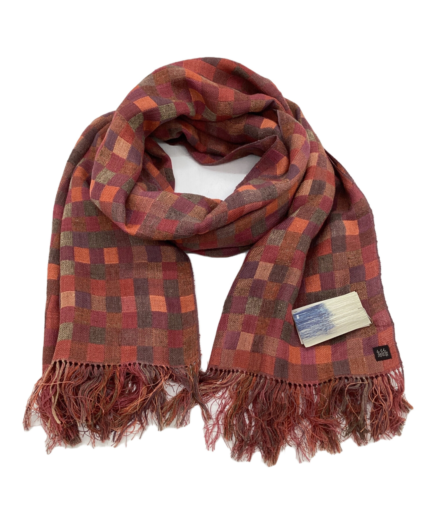MAKI TEXTILE STUDIO ストール Maki textile ストール 中古・古着通販MAKI TEXTILE STUDIO (マキ