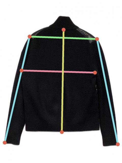 中古・古着通販】MONCLER (モンクレール) MAGLIONE TRICOT CARDIGAN