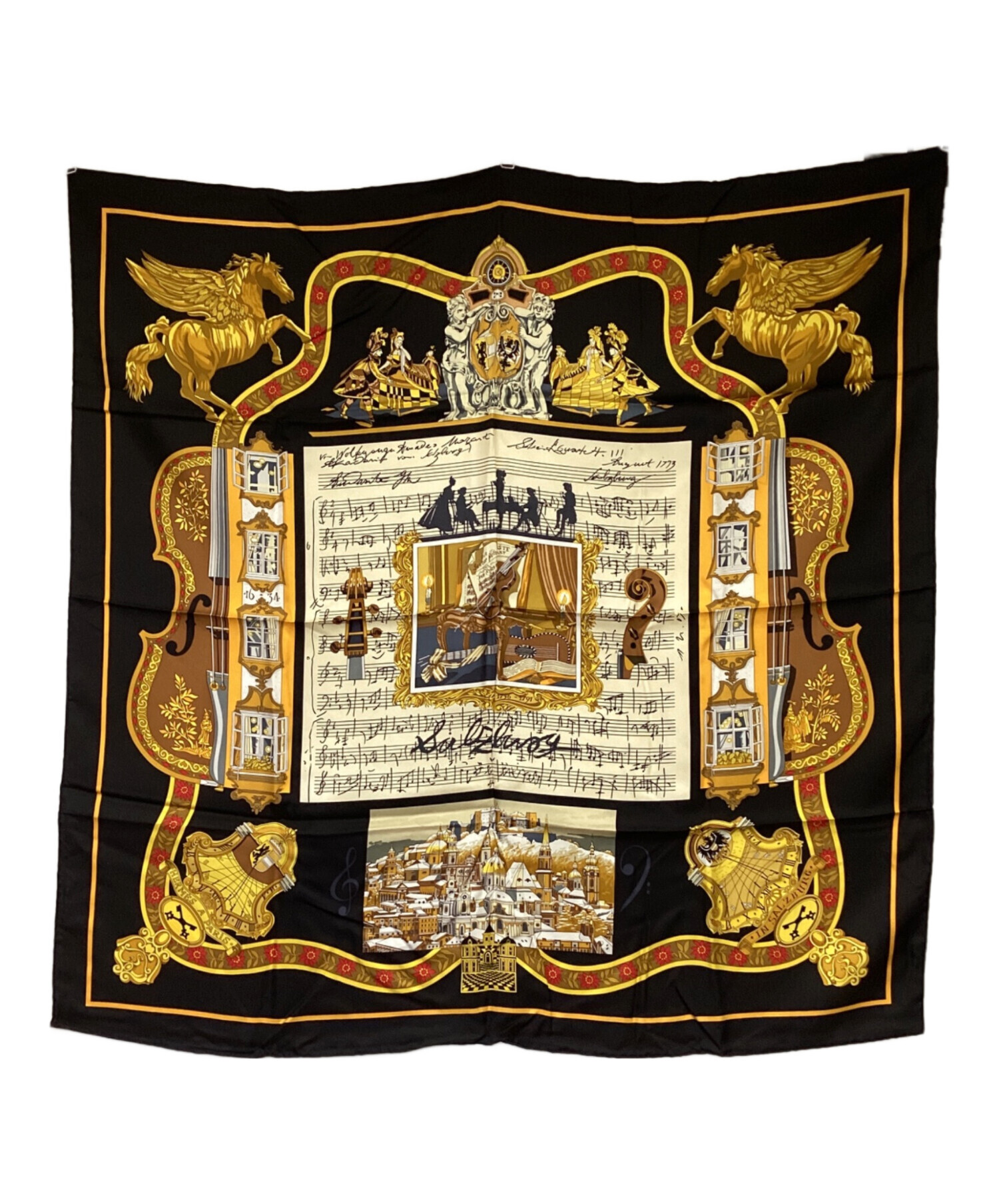 中古・古着通販】HERMES (エルメス) カレ90 IN SALZBURG（ザルツブルグ