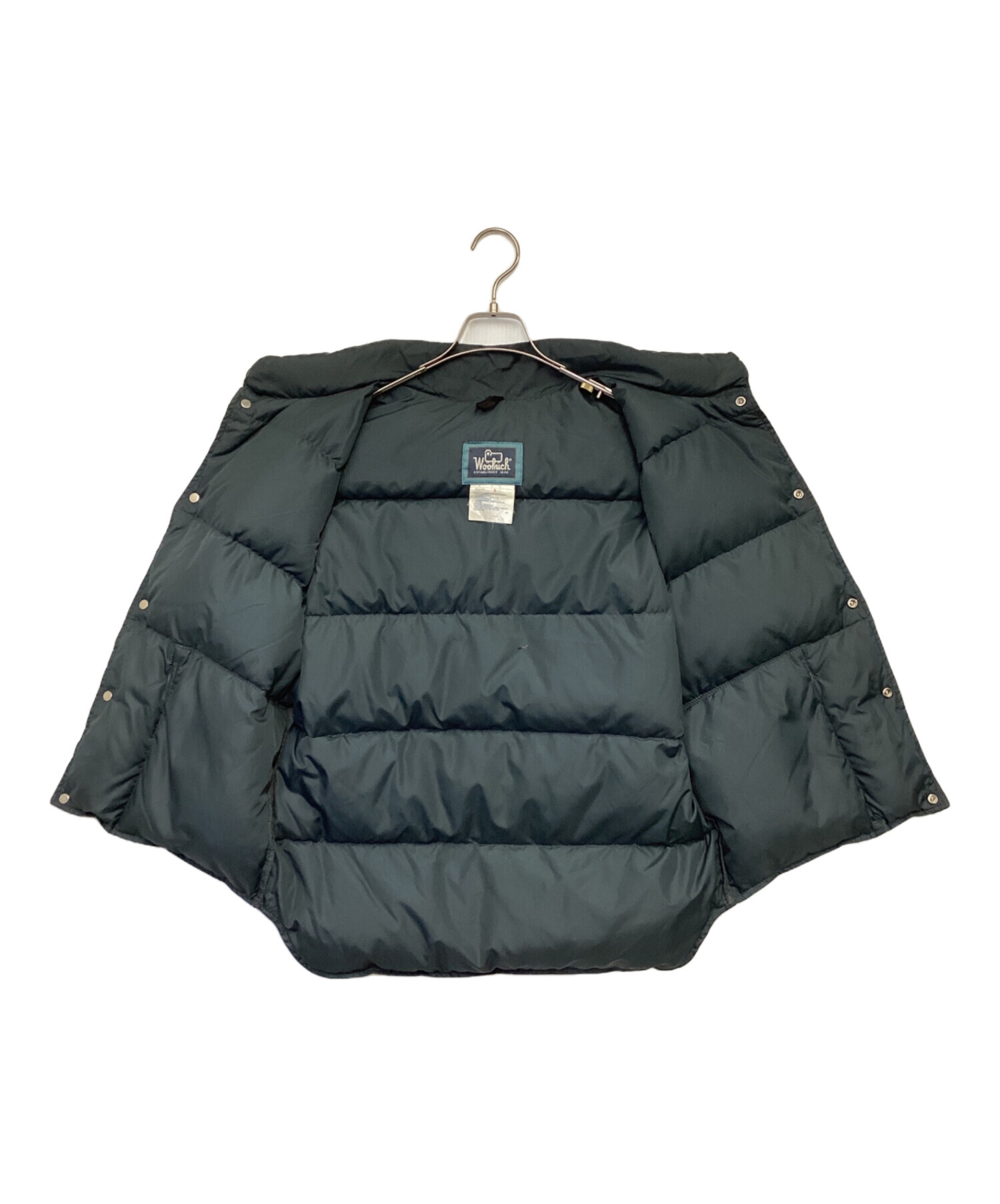 中古・古着通販】WOOLRICH (ウールリッチ) 80`Sダウンベスト グリーン