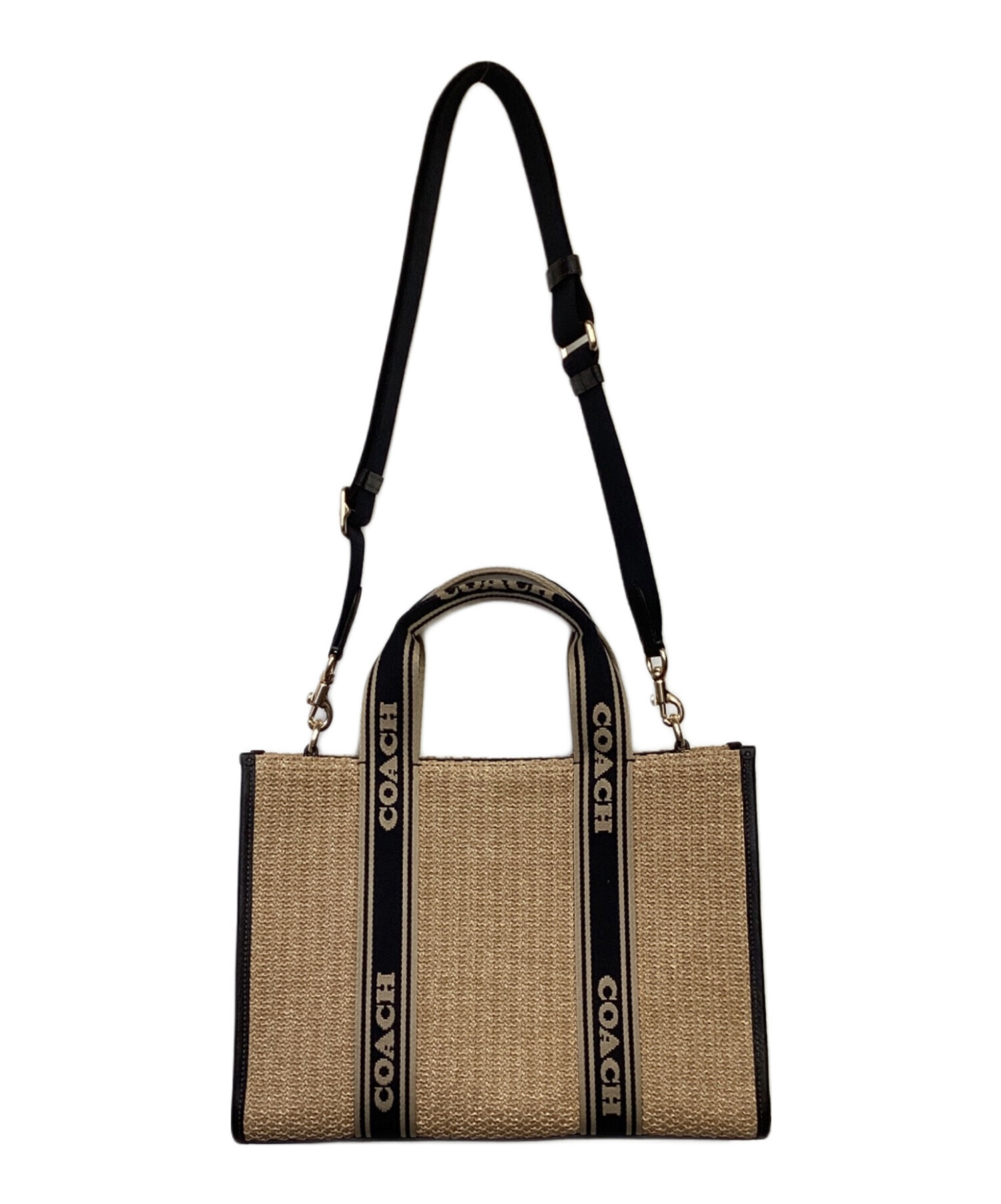 中古・古着通販】COACH (コーチ) スミス トート バッグ ベージュ