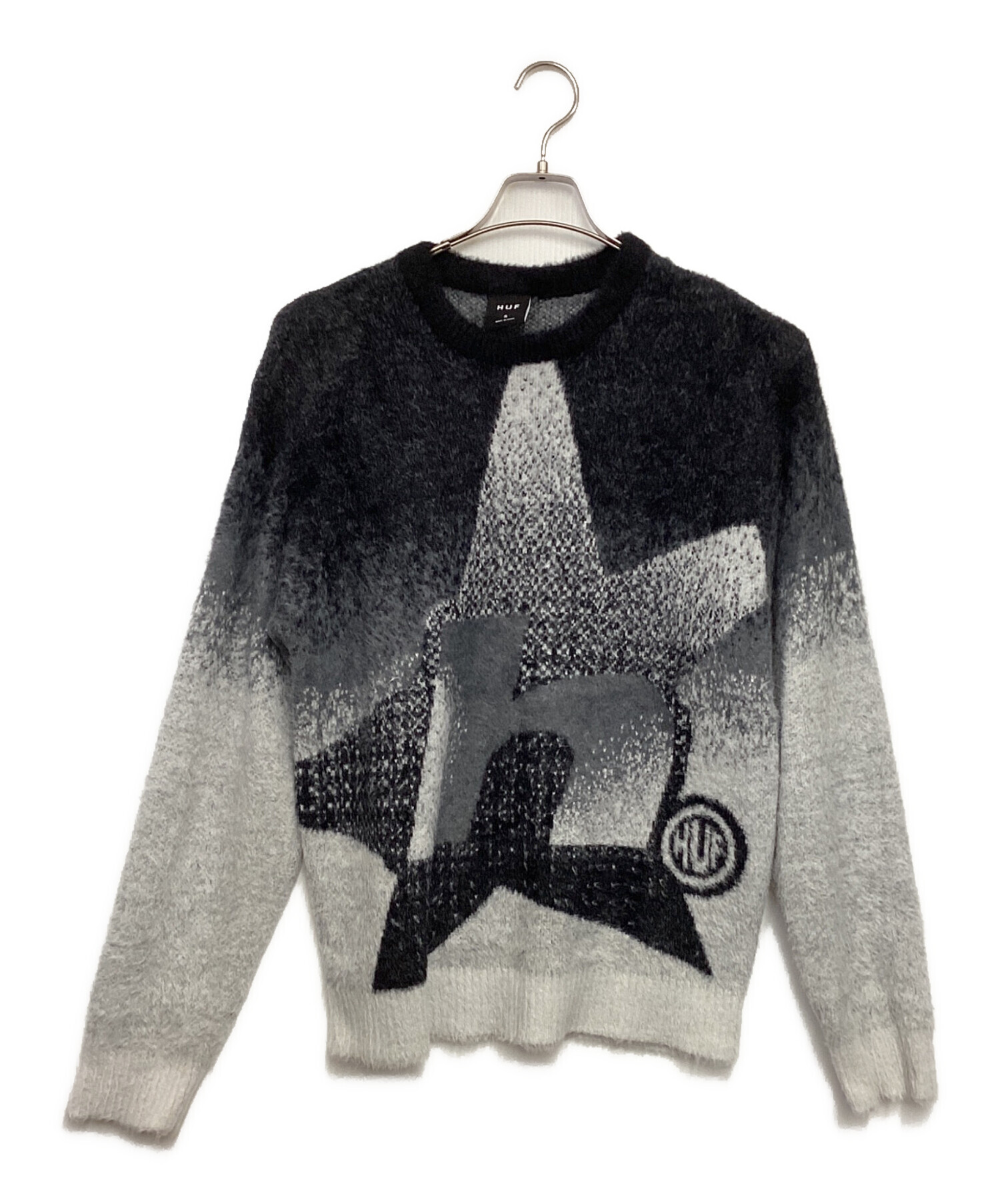 中古・古着通販】HUF (ハフ) HORIZON SHAGGY CREWNECK（ホライゾン 