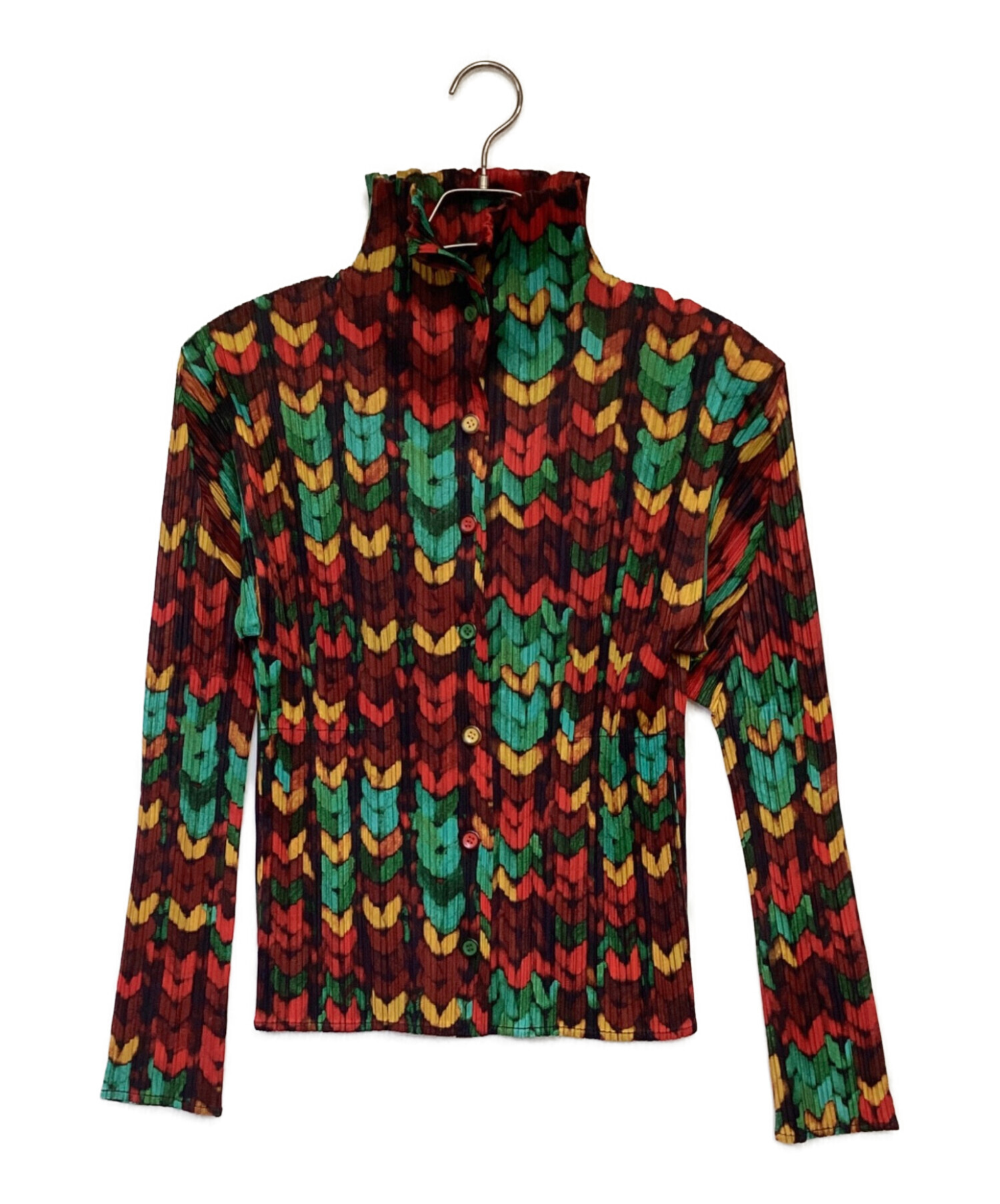 PLEATS PLEASE大人気！ジャケット 中古・古着通販】PLEATS PLEASE (プリーツプリーズ) シャツジャケット