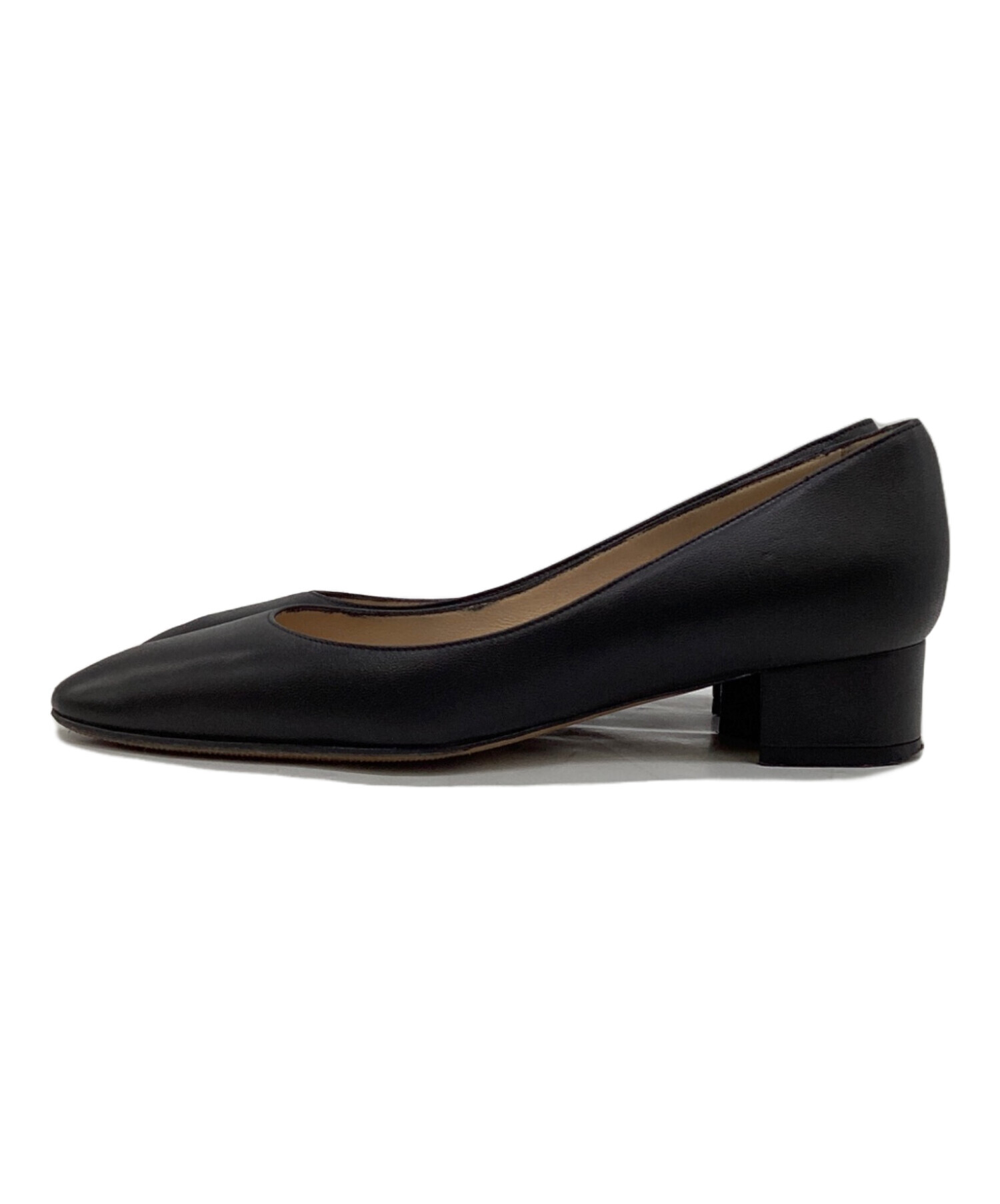 中古・古着通販】Manolo Blahnik (マノロブラニク) パンプス ブラック 