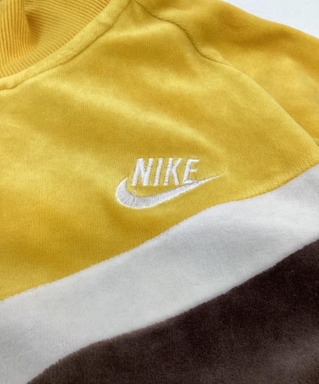 中古・古着通販】NIKE (ナイキ) ベロア トラックジャケット イエロー