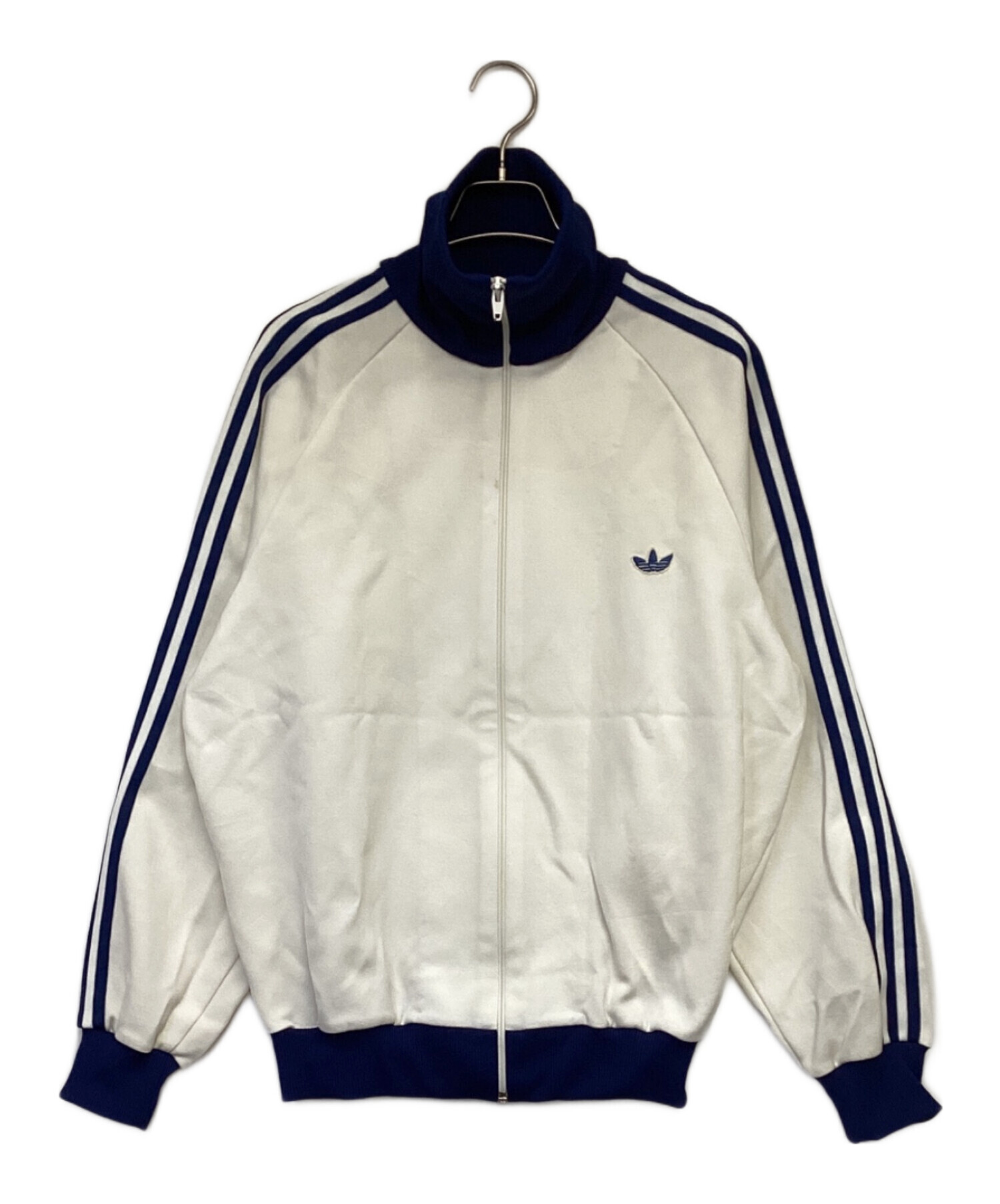 中古・古着通販】adidas (アディダス) トラックジャケット ホワイト 