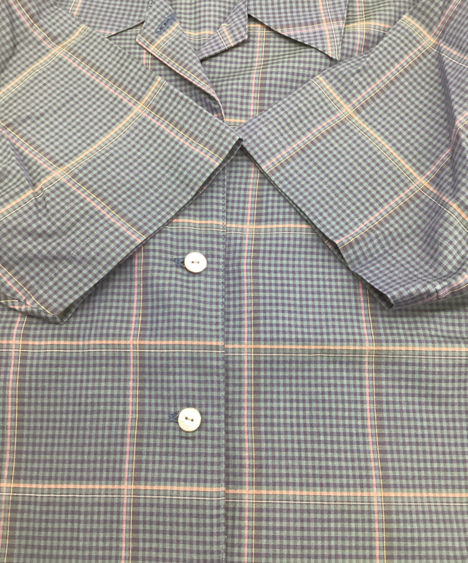 中古・古着通販】Burberry's (バーバリーズ) 半袖シャツ ネイビー
