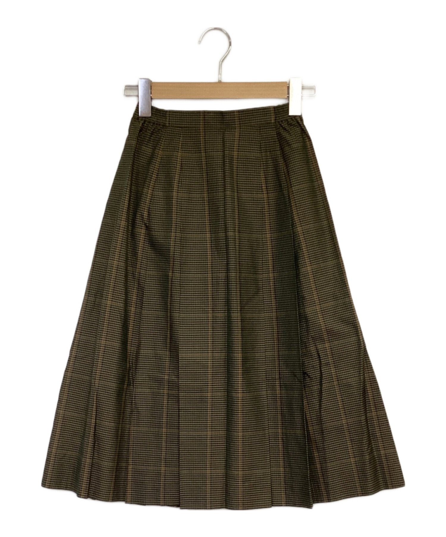 中古・古着通販】Burberry's (バーバリー) スカート カーキ サイズ:7AP