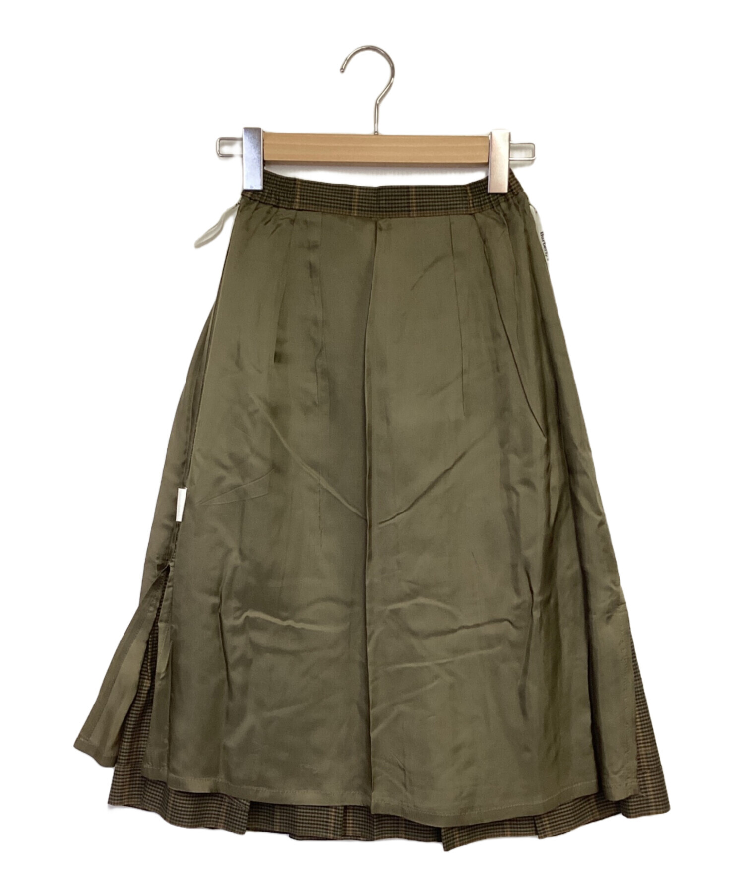 中古・古着通販】Burberry's (バーバリー) スカート カーキ サイズ:7AP