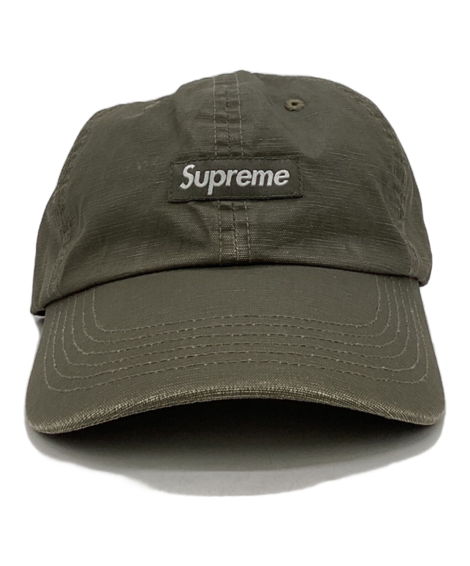 中古・古着通販】SUPREME (シュプリーム) 6パネル キャップ カーキ
