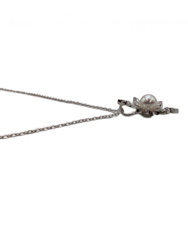 中古・古着通販】MIKIMOTO (ミキモト) スノーフレークパールネックレス