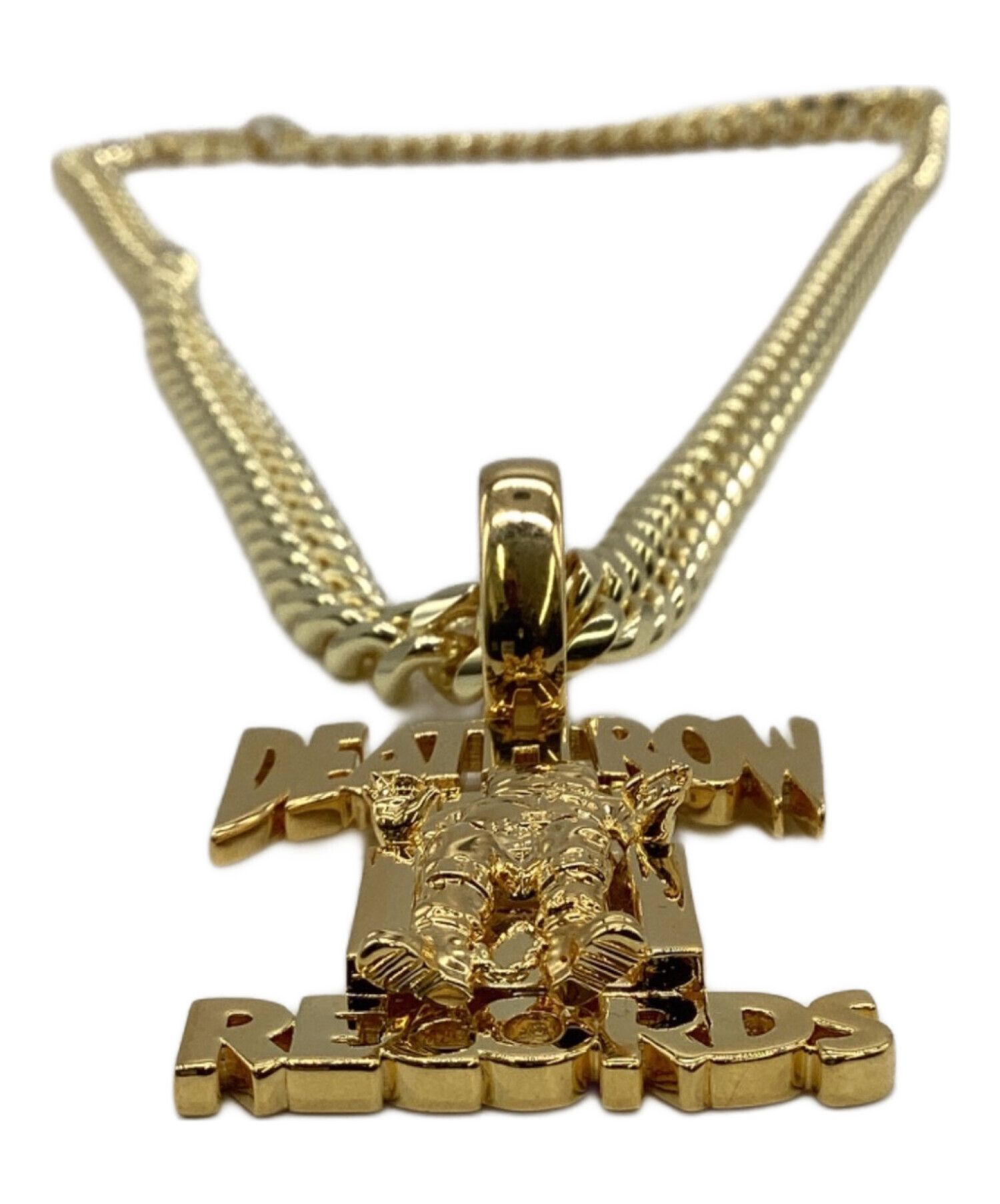 【正規品・美品】King Ice × デスロウ・レコーズ　ペンダントトップのみ 中古・古着通販】King Ice (キングアイス) DEATH ROW RECORDS