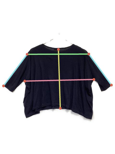 中古・古着通販】JIL SANDER (ジルサンダー) 薄手ニット ネイビー