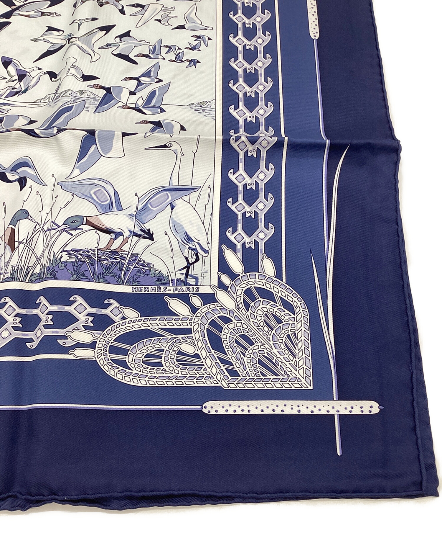 中古・古着通販】HERMES (エルメス) カレ90 Libres comme l'air（空は