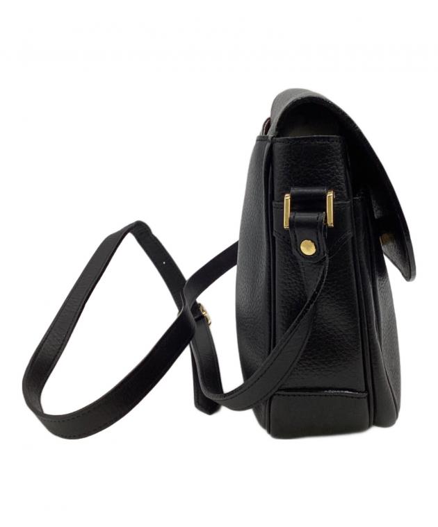 (即購入可能)BURBERRY ブラックレザーショルダーバッグ 中古・古着通販】Burberry's (バーバリー) レザーショルダーバッグ
