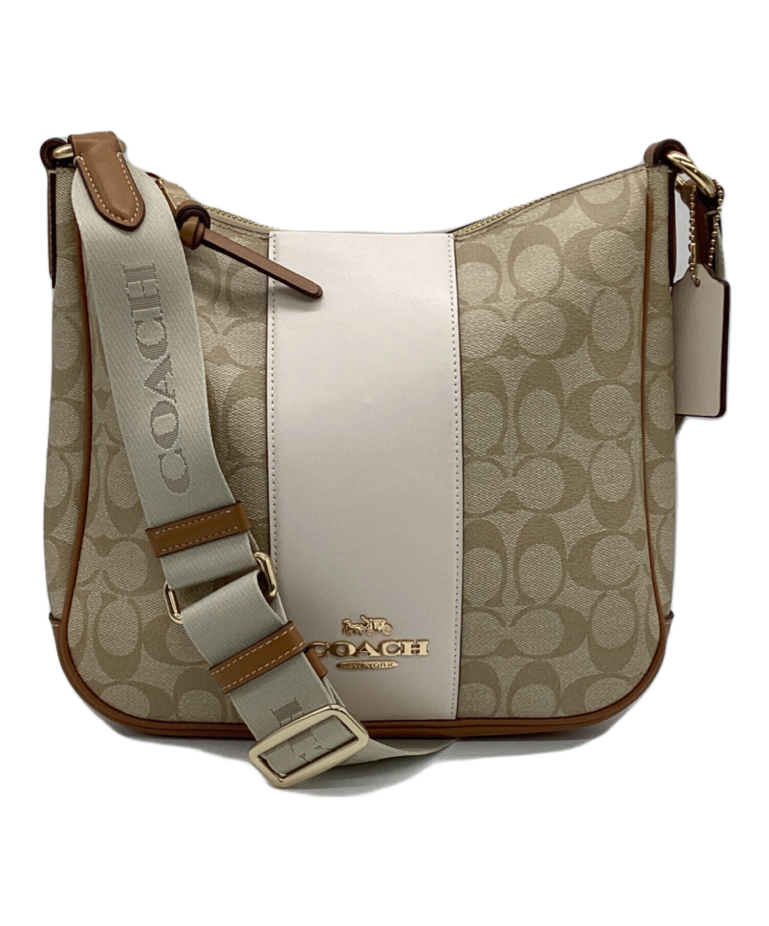 中古・古着通販】COACH (コーチ) エリー ファイル バッグ シグネチャー 
