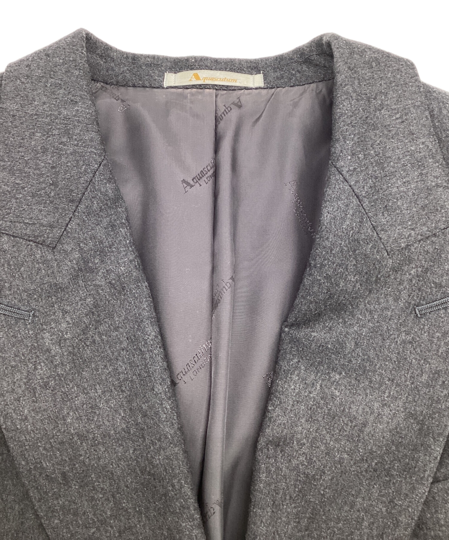 中古・古着通販】Aquascutum (アクアスキュータム) ダブルジャケット 