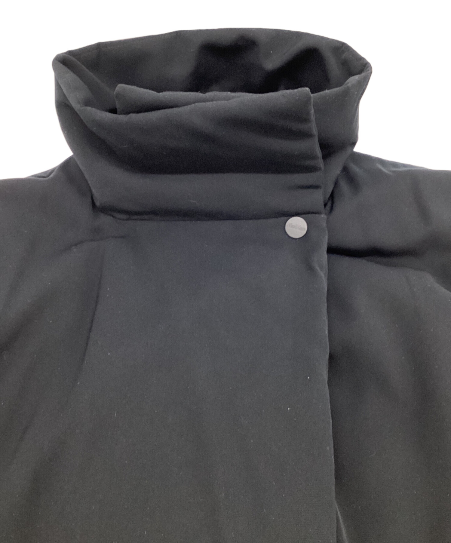 中古・古着通販】MaxMara (マックスマーラ) 中綿コート ブラック 