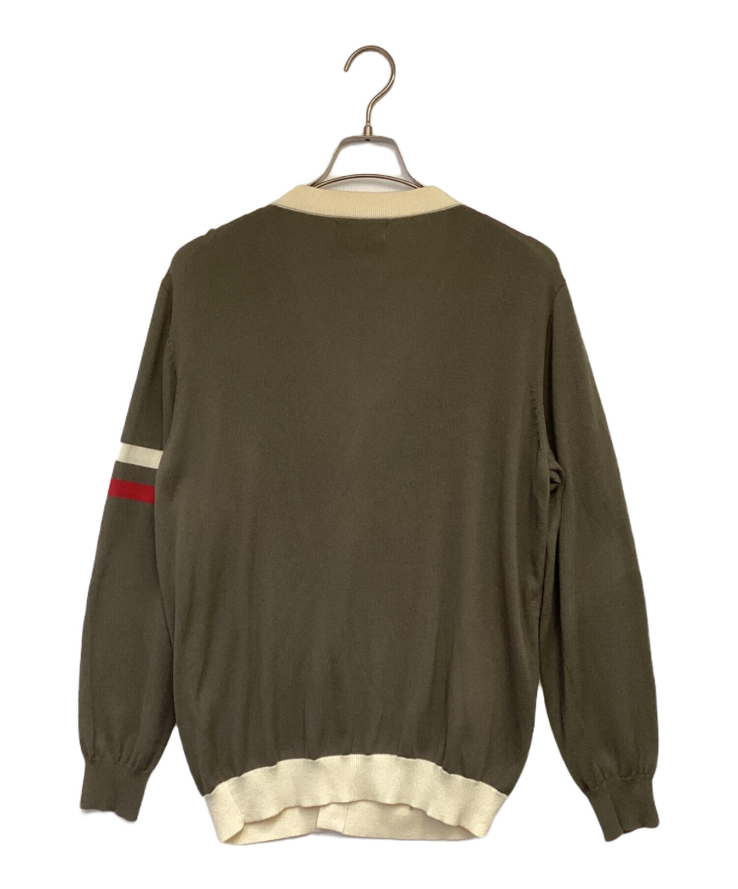 中古・古着通販】FRED PERRY (フレッドペリー) カーディガン カーキ