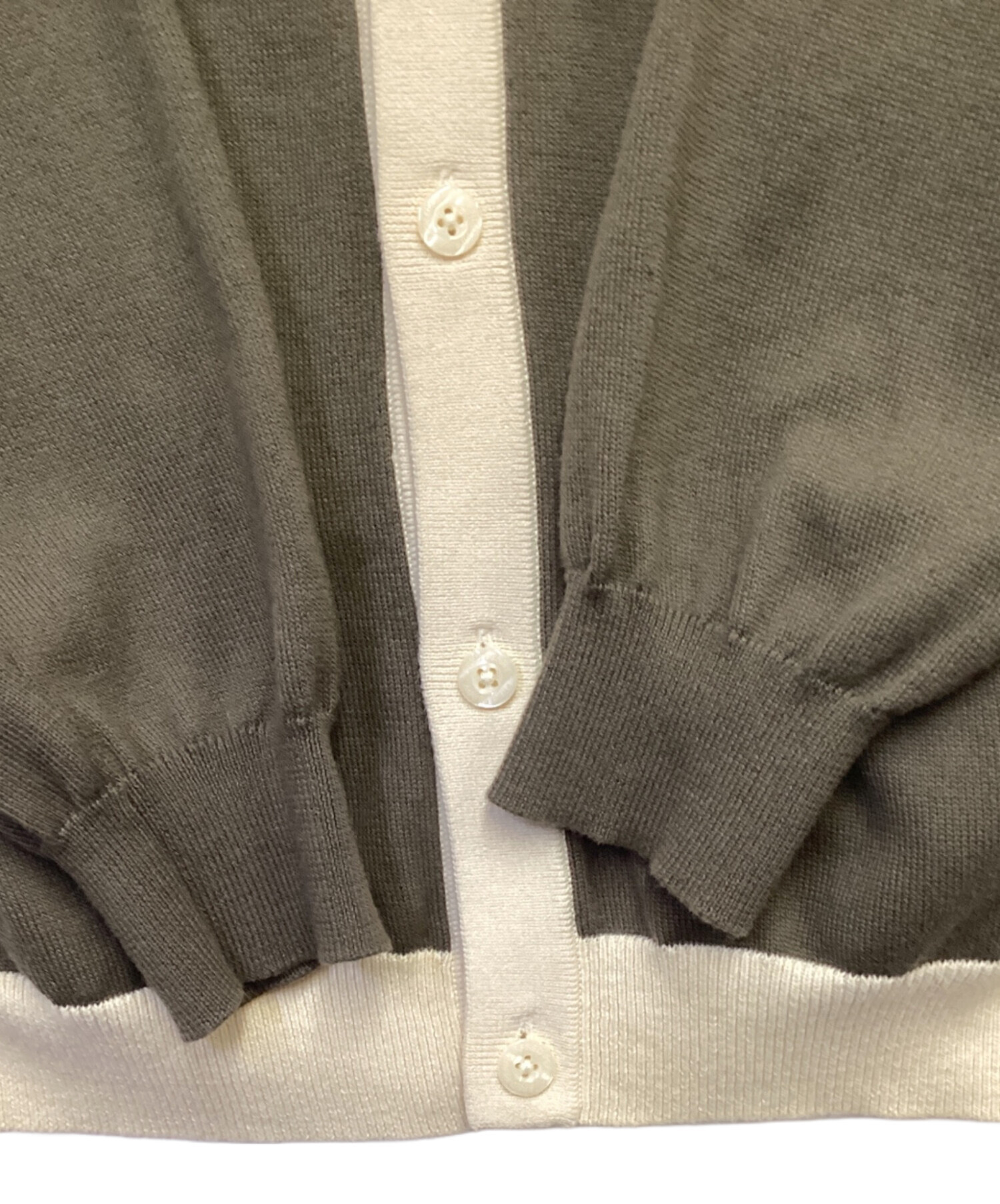 中古・古着通販】FRED PERRY (フレッドペリー) カーディガン カーキ 