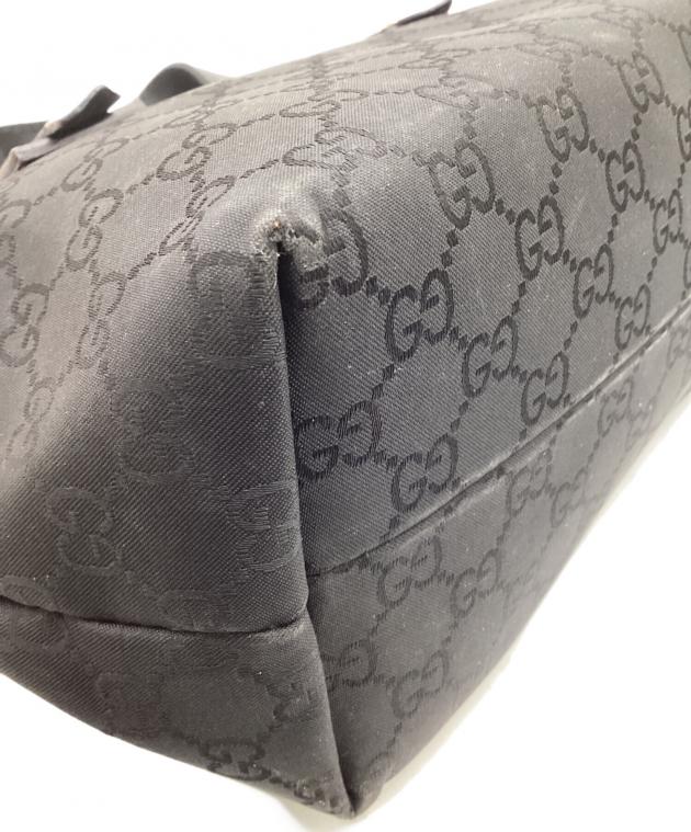 中古・古着通販】GUCCI (グッチ) ハンドバッグ ブラック｜ブランド