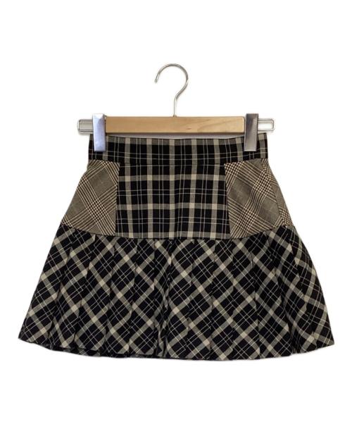 中古・古着通販】ANDMARY (アンドマリー) Coco check pleats skirt