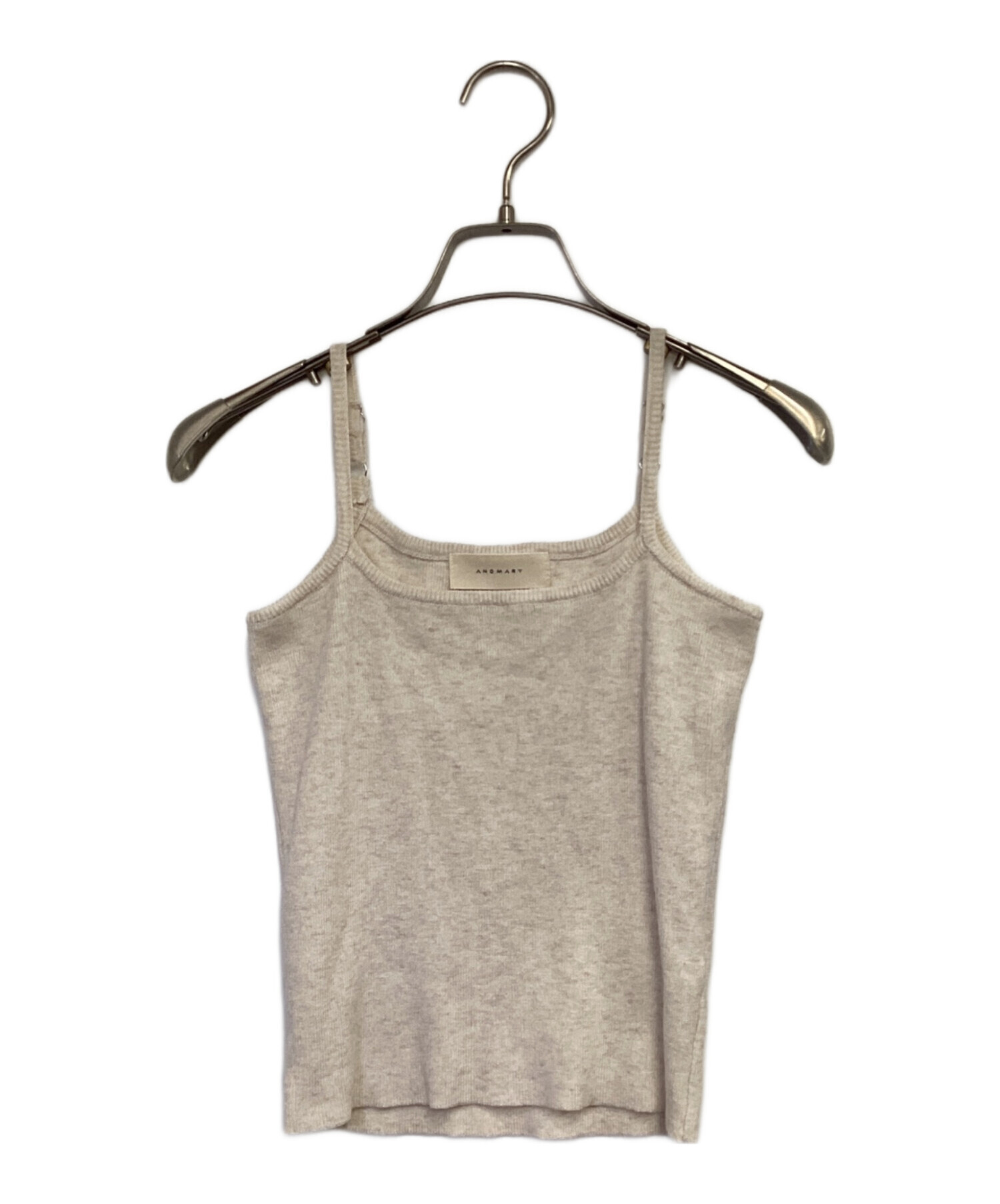 andmary Heart point tops アンドマリー　タンクトップ ANDMARY】Heart point tops