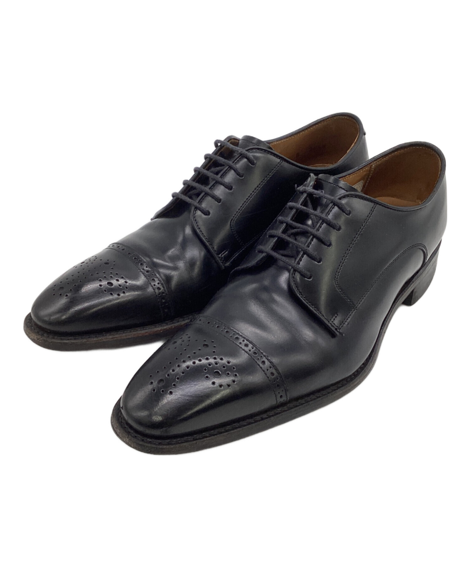 未使用品 REGAL リーガル ストレートチップ メダリオン ダブルモンク 中古・古着通販】REGAL (リーガル) ストレートチップ メダリオン