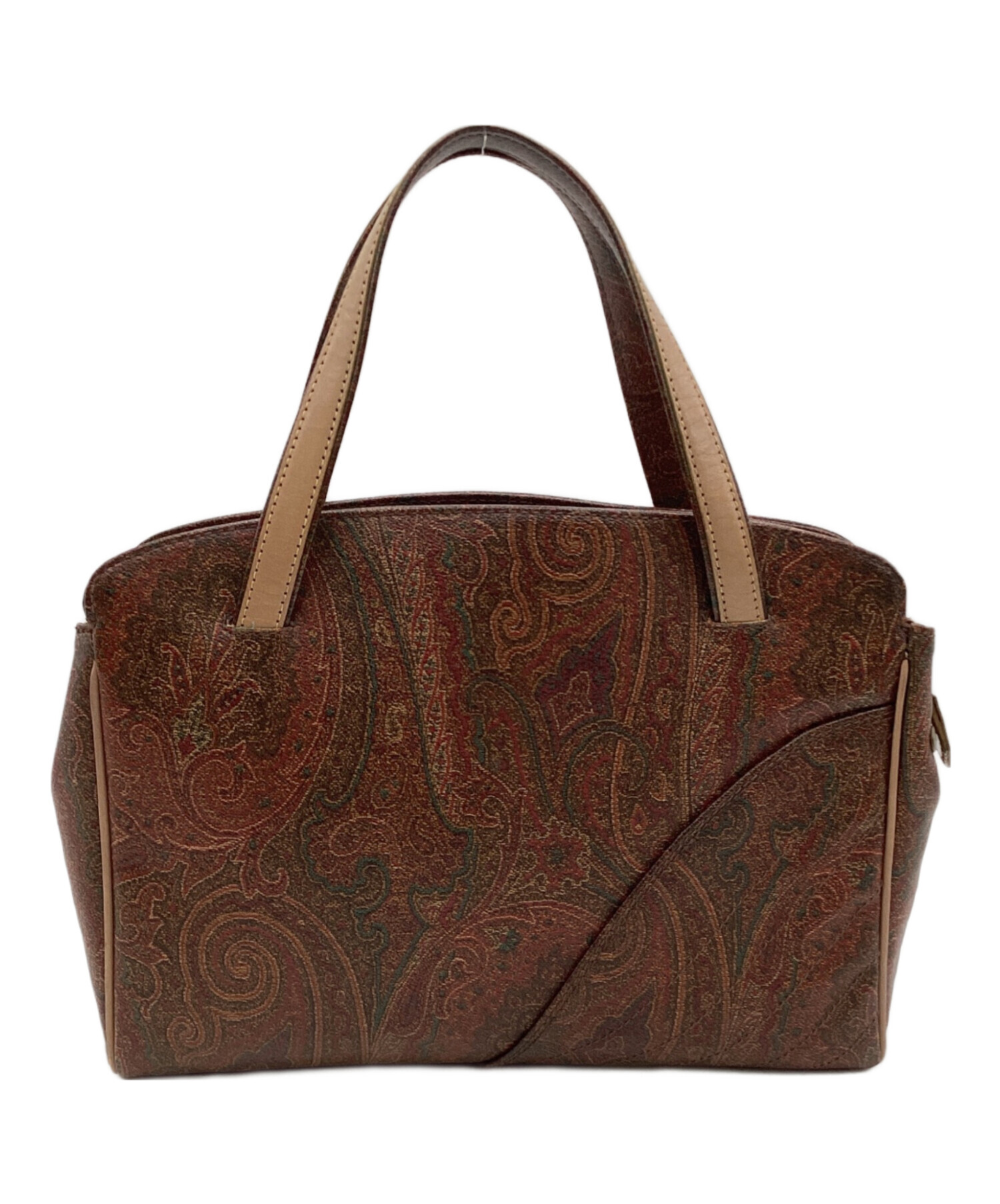 中古・古着通販】ETRO (エトロ) ハンドバッグ ブラウン｜ブランド