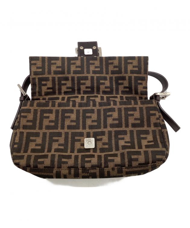 中古・古着通販】FENDI (フェンディ) ズッカ マンマバケット ブラック