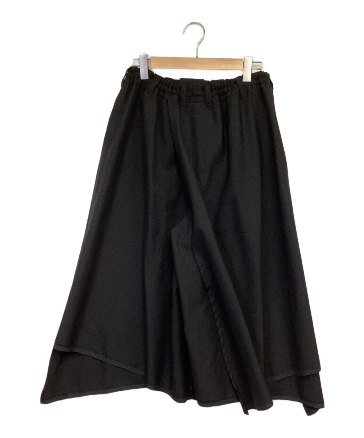 Ground Y　グランドワイ　ラップスカートパンツ　フレア　ヨウジヤマモト 中古・古着通販】GROUND Y (グラウンドワイ) YOHJI YAMAMOTO (ヨウジ