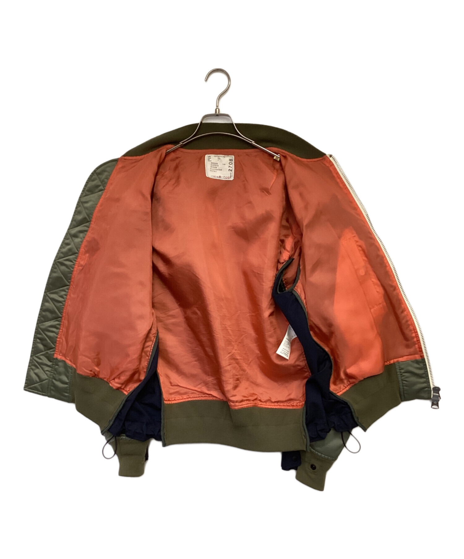 中古・古着通販】sacai (サカイ) Nylon Twill Mix Blouson（ナイロン