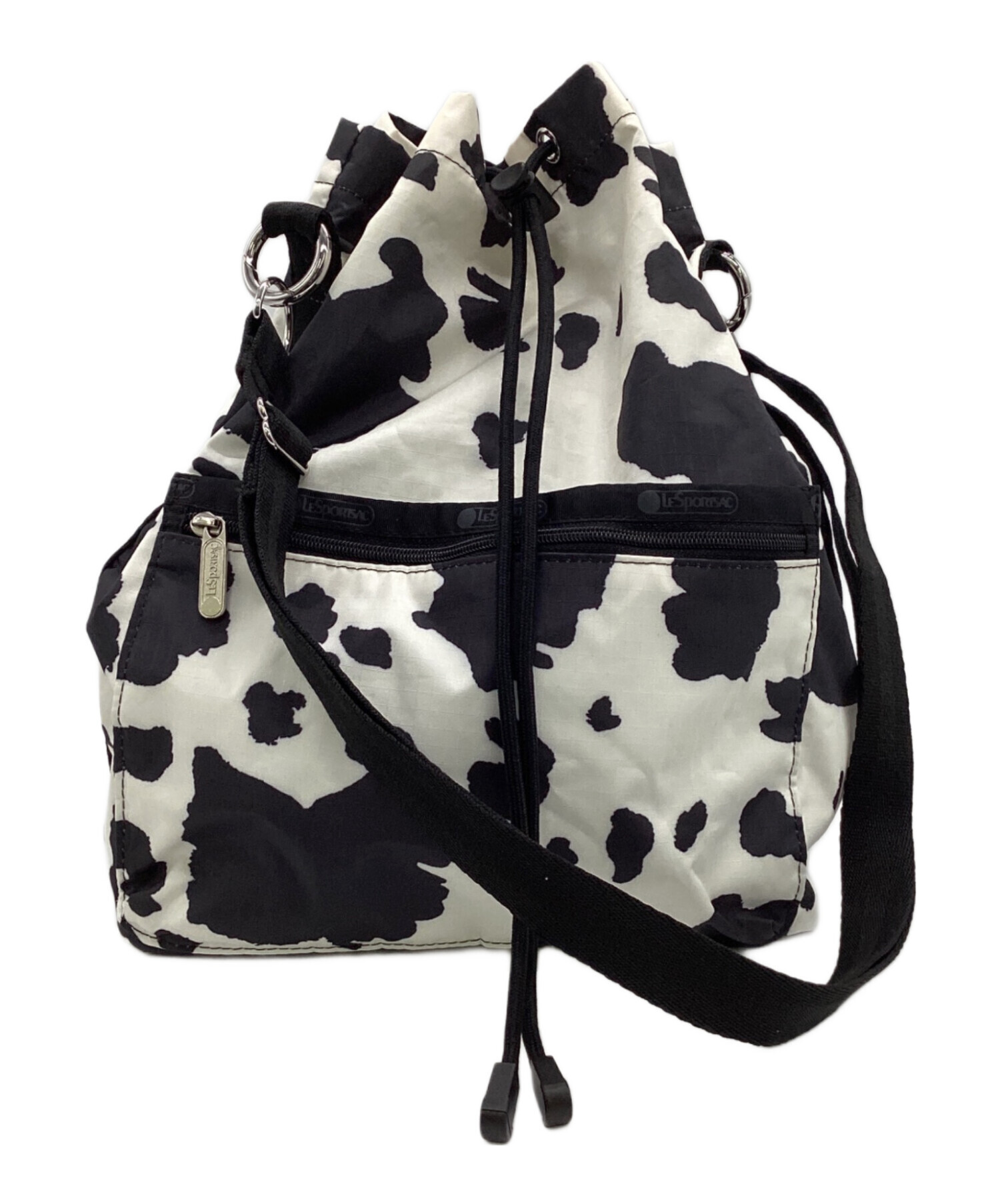 希少⭐LeSportsac Atelier✮2WAY巾着ショルダーバッグ 中古・古着通販】LeSportsac (レスポートサック) 巾着ショルダーバッグ