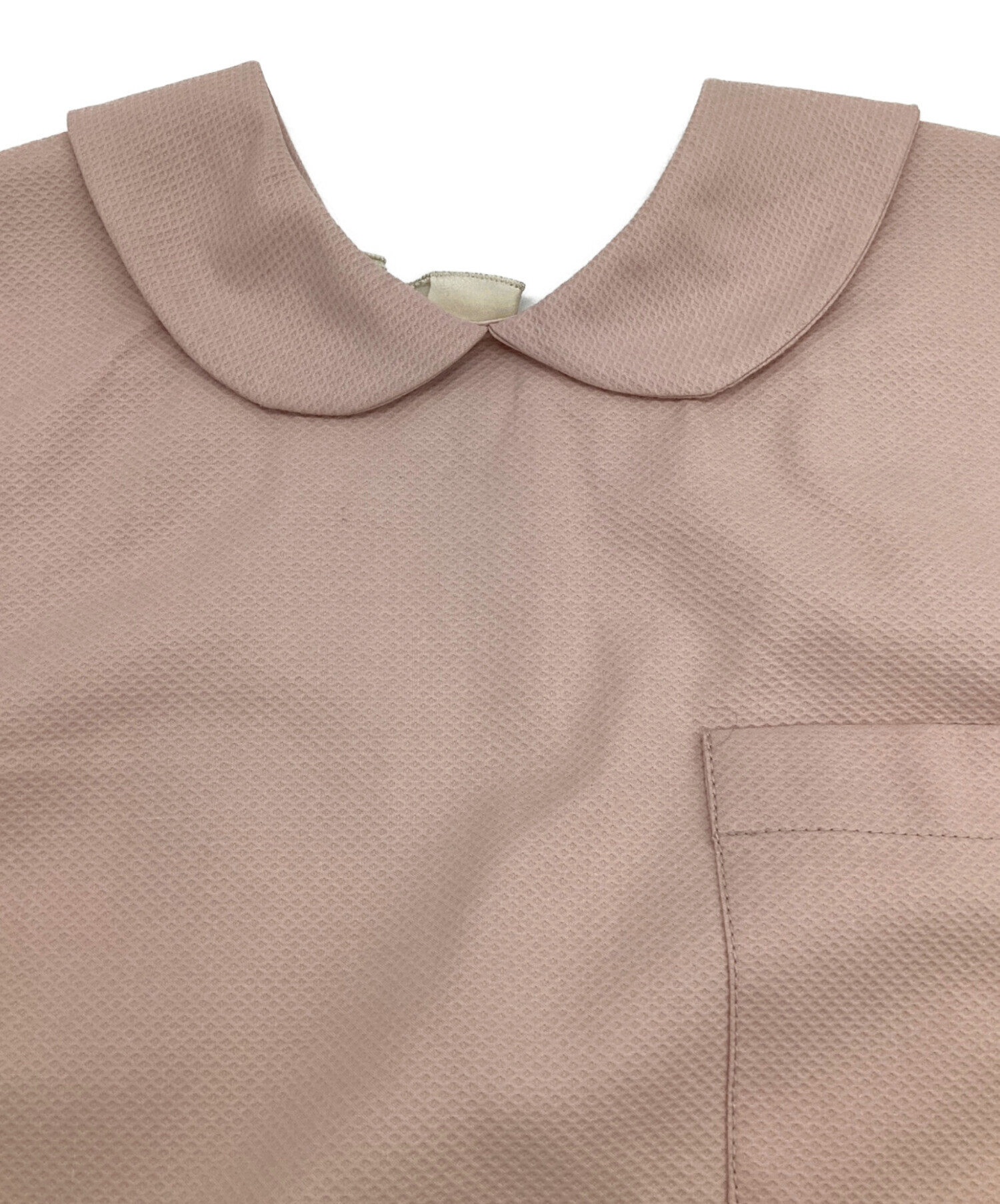 中古・古着通販】MIU MIU (ミュウミュウ) 半袖ブラウス ピンク