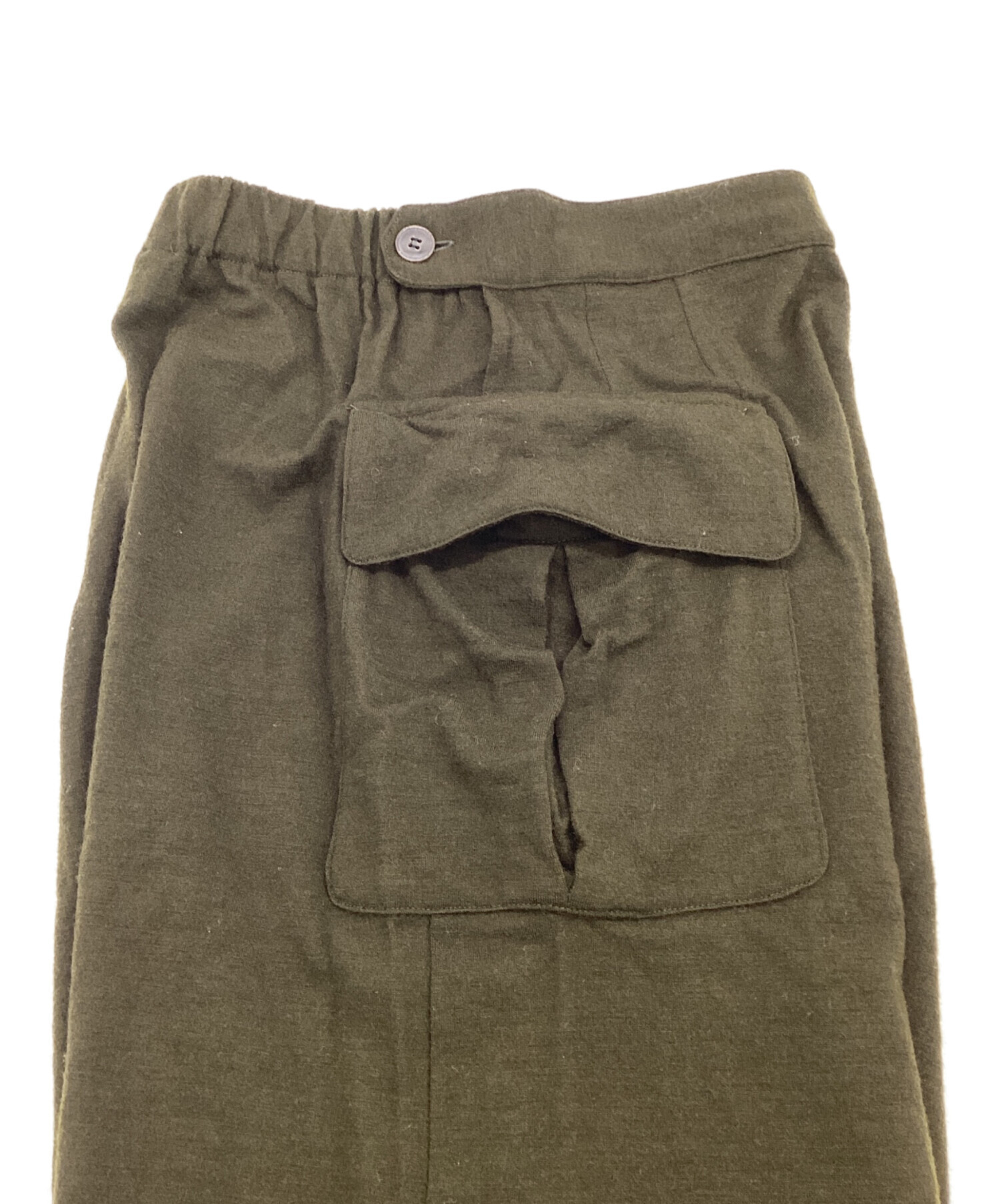 トリココムデギャルソン　オリーブグリーン スカート　S 中古・古着通販】tricot COMME des GARCONS (トリココムデギャルソン