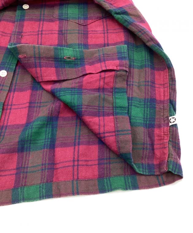90S VINTAGE FINESSE GOODOENOUGHライン ネルシャツ 中古・古着通販】FINESSE (フィネス) GOODENOUGH (グッドイナフ