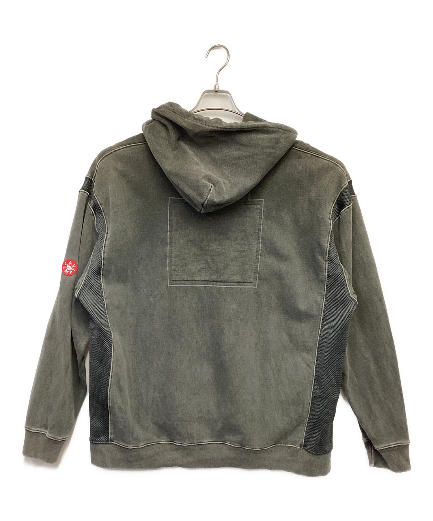 中古・古着通販】C.E (シーイー) メッシュ切替パーカー グレー サイズ 