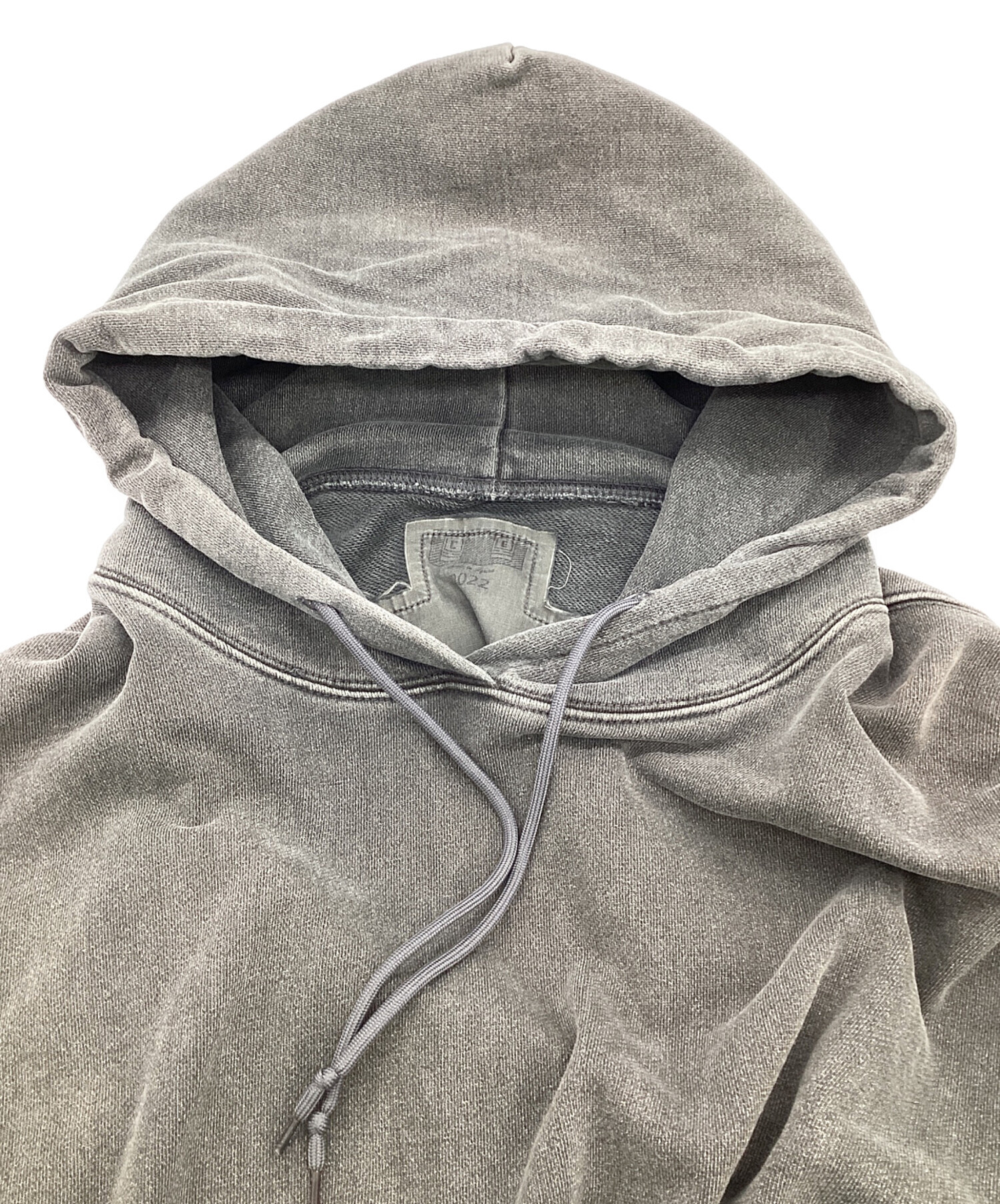 中古・古着通販】C.E (シーイー) メッシュ切替パーカー グレー サイズ 