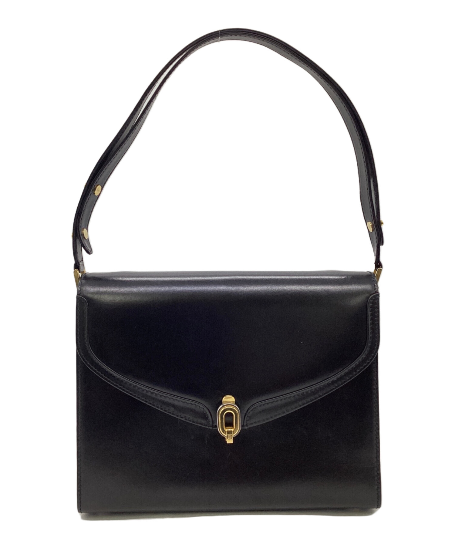 美品中古品バリーバック 中古・古着通販】BALLY (バリー) ワンショルダーバッグ ブラック