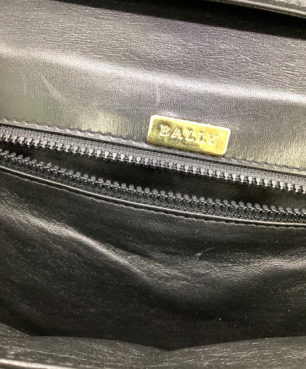 希少/美品/BALLY /レザー ワンショルダーバッグ 中古・古着通販】BALLY (バリー) ワンショルダーバッグ ブラック
