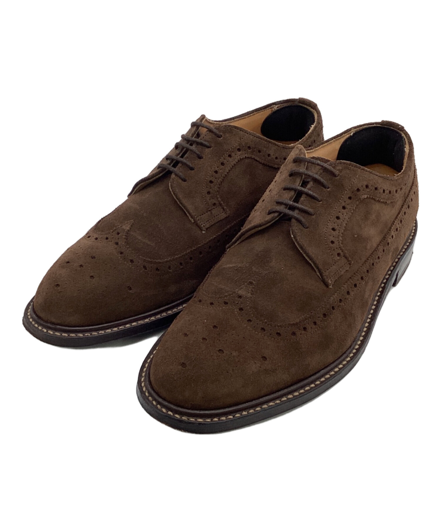試着交換OK！CHEANEY/チーニー　Vintage 　size27.0-27.5-28.0程度　ウイングチップ/ビジネスシューズ〈黒/BLACK/ブラック〉メンズ//men's 菅NO.WZF-167 中古・古着通販】JOSEPH CHEANEY & SONS (ジョセフチーニー) BAXLEY