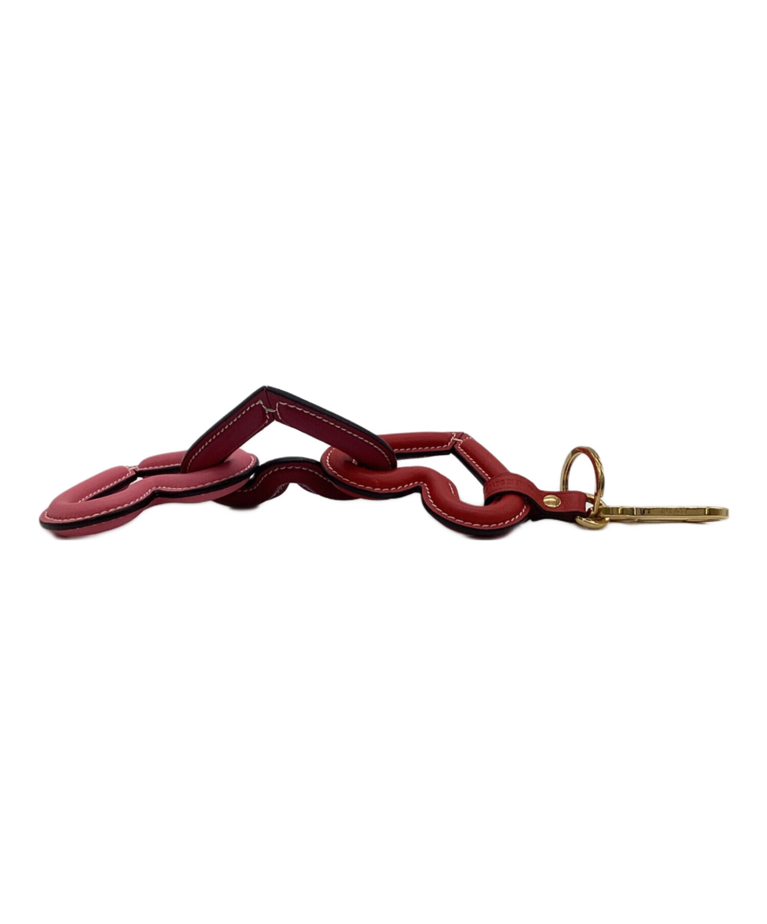 LOEWE ハートチャームキーホルダー　美品 中古・古着通販】LOEWE (ロエベ) トリプルハート チャーム キーリング