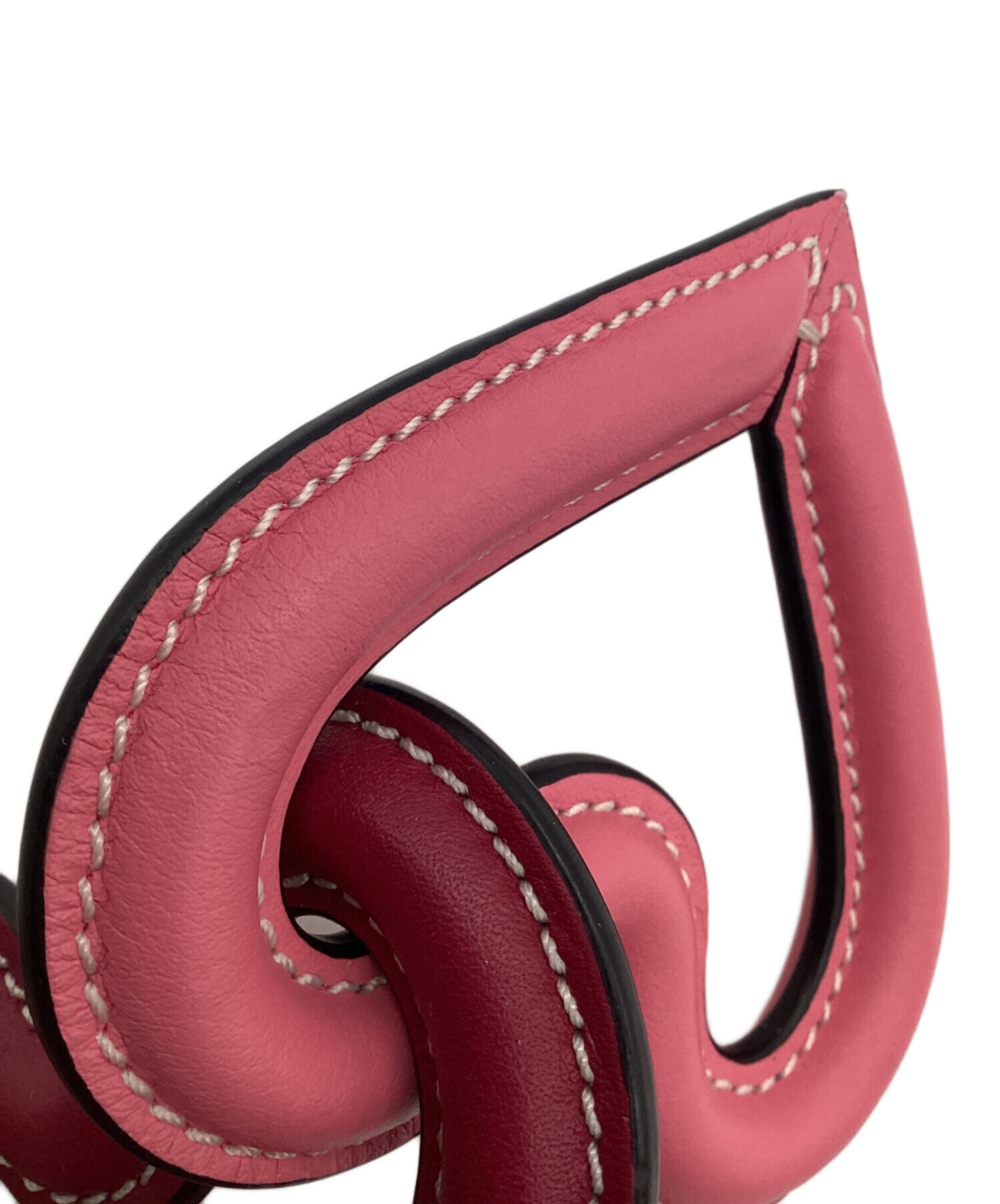 ロエベ　ハートチャーム 中古・古着通販】LOEWE (ロエベ) トリプルハート チャーム キーリング