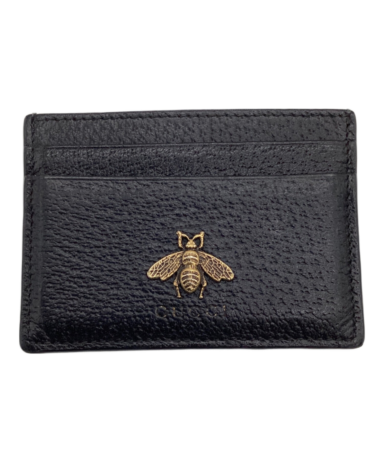 中古・古着通販】GUCCI (グッチ) アニマリエ メタルビー カードケース