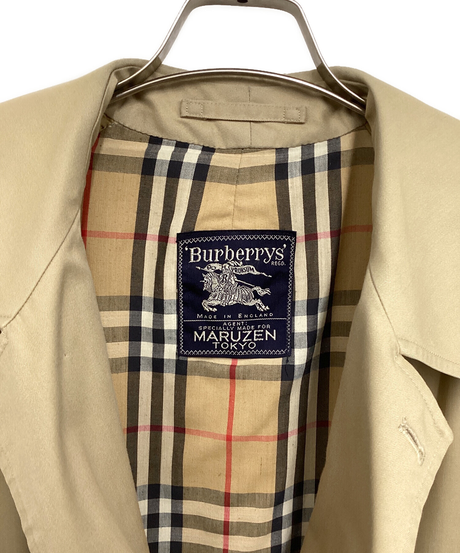 中古・古着通販】Burberry's (バーバリーズ) トレンチコート ベージュ