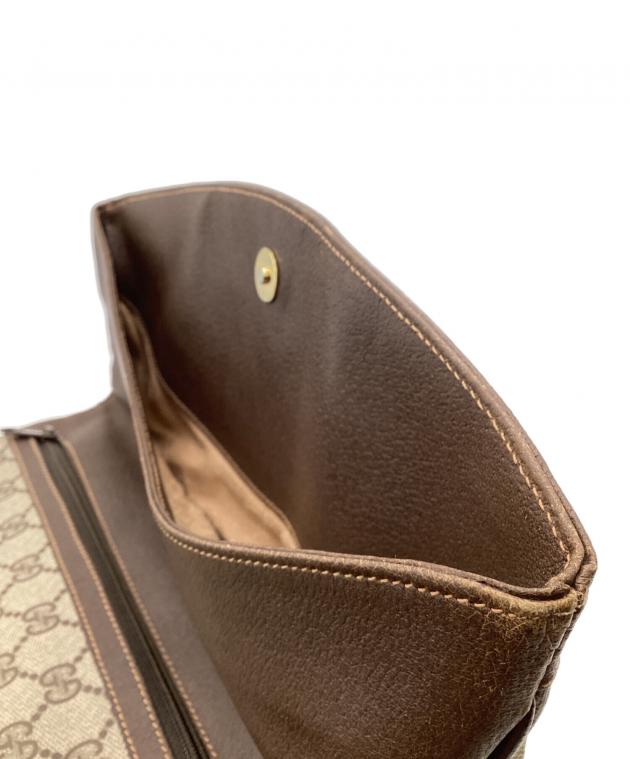 中古・古着通販】GUCCI (グッチ) GGスプリーム クラッチバッグ