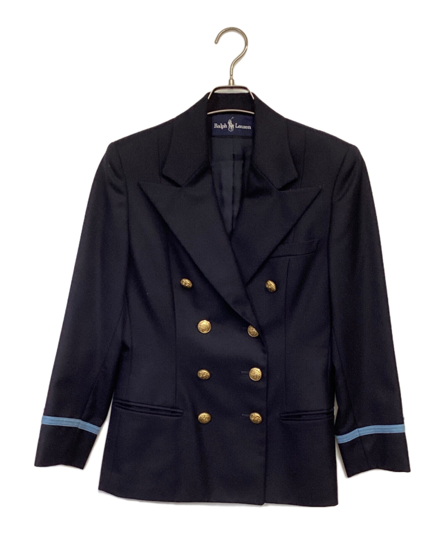 中古・古着通販】RALPH LAUREN (ラルフローレン) 金釦ダブルテーラード