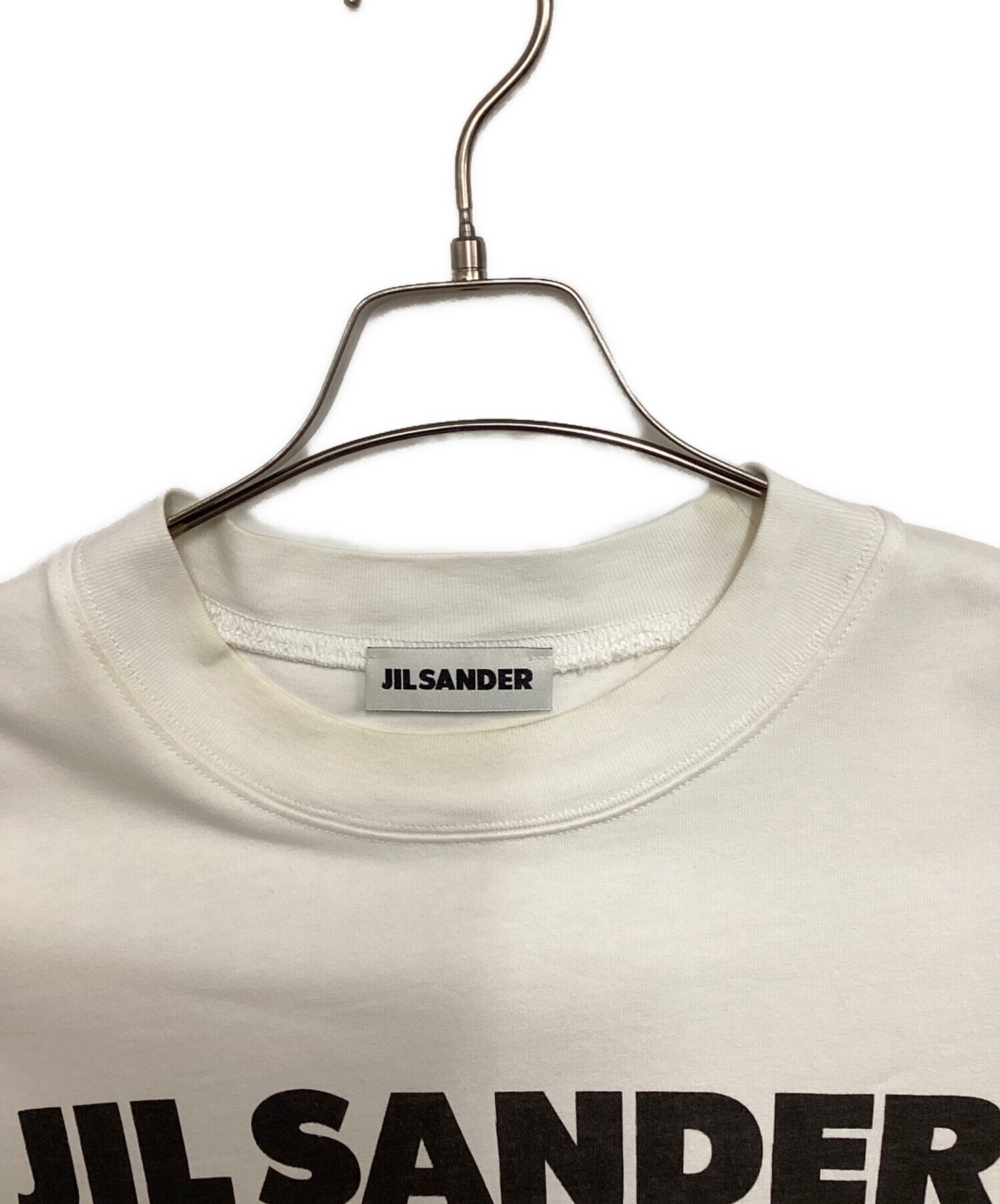 中古・古着通販】JIL SANDER (ジルサンダー) 半袖カットソー ホワイト 