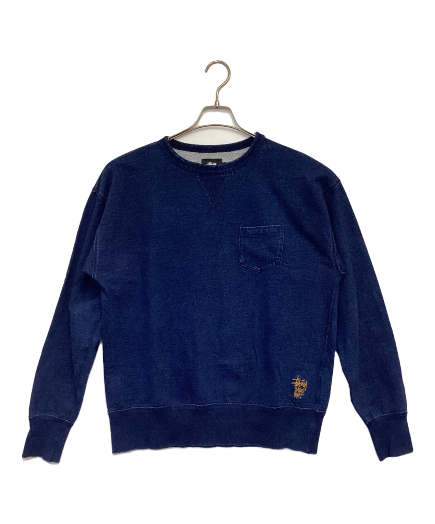 中古品】【メンズ】 EVISU エヴィス INDIGO L/S SWEAT 1513 インディゴ 