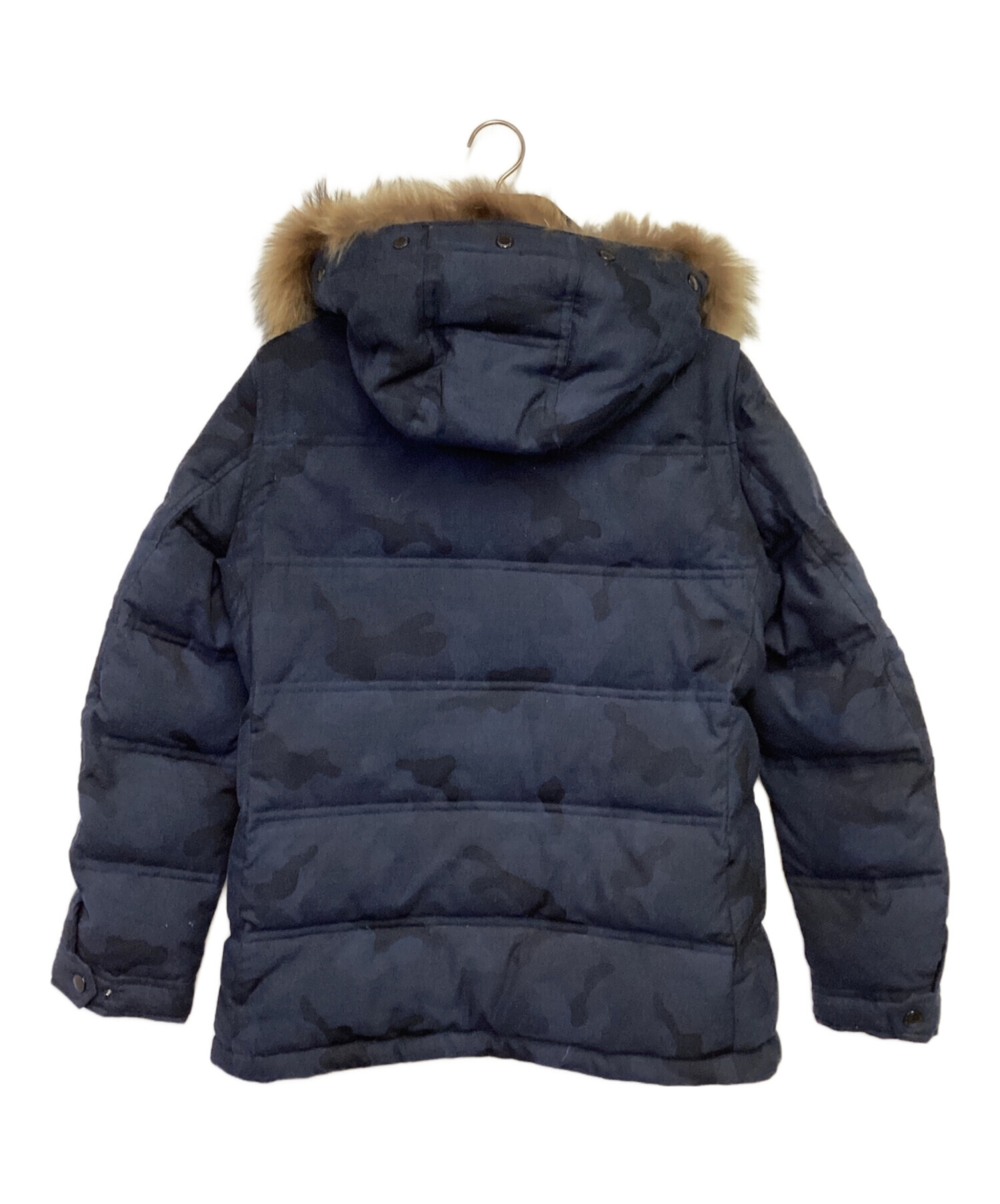ブラックレーベルクレストブリッジ ダウンジャケット ネイビー Lサイズ 中古・古着通販】BLACK LABEL CRESTBRIDGE (ブラックレーベル クレスト